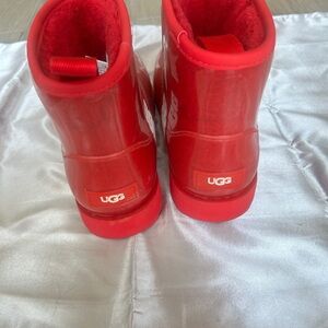 UGG Kids Bright Red Boots